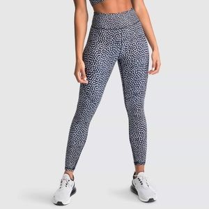 DoYouEven excel leggings - black speckle